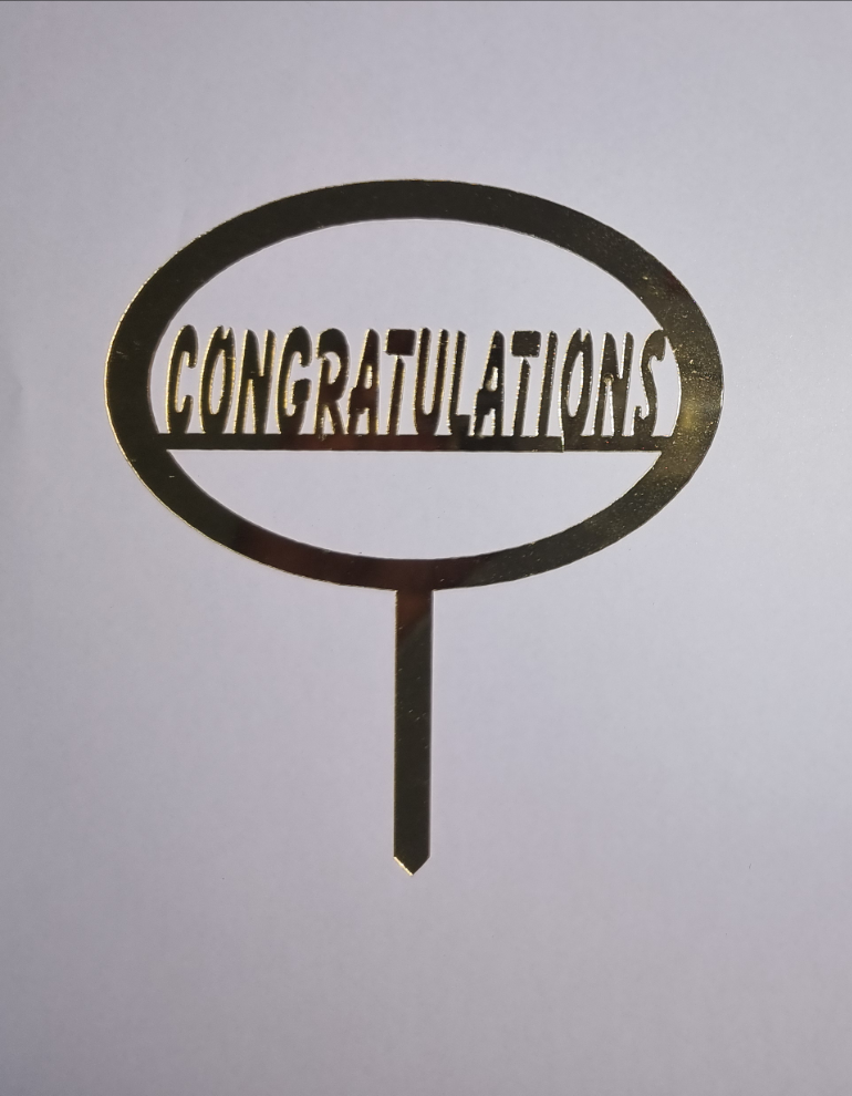 Congratulations Topper