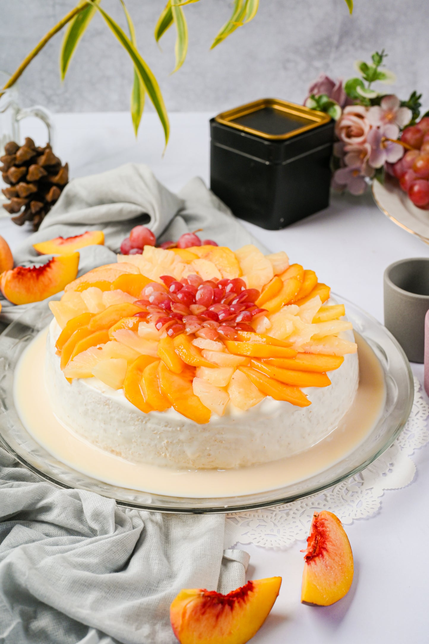 Mixfruit Tres Leches / Three Milk Cake