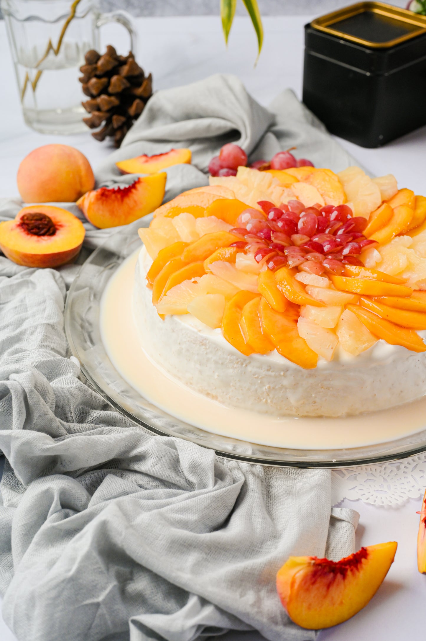 Mixfruit Tres Leches / Three Milk Cake