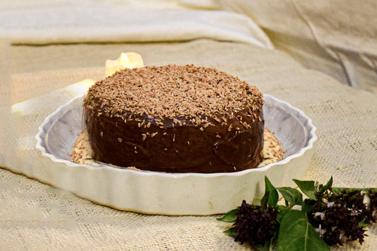 Nutella Tres Leches Cake: Soft sponge soaked in a creamy Tres Leches blend, topped with a rich Nutella chocolate ganache.